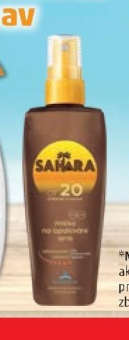 Sahara opalovací olej