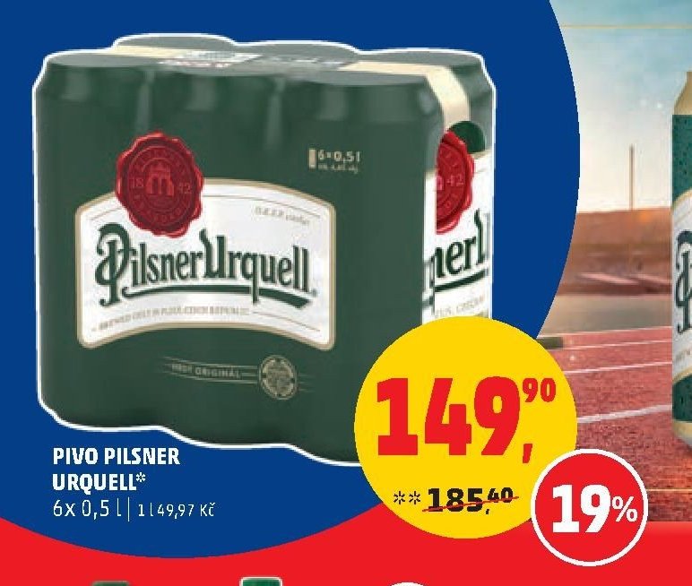 PIVO PILSNER URQUELL 6x 0,5 l