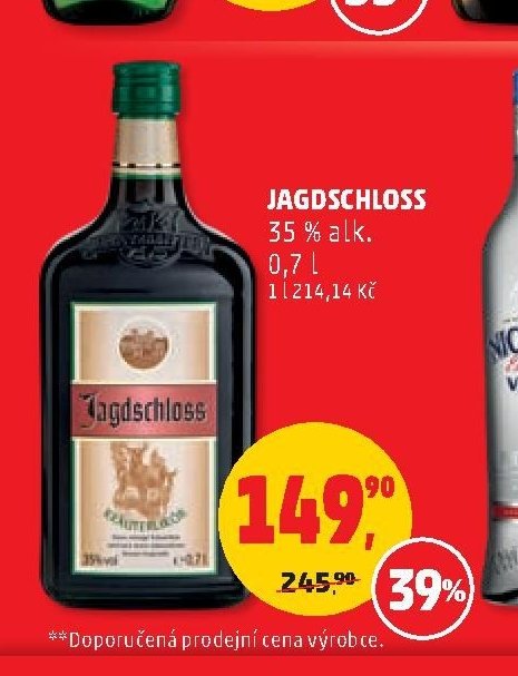 JAGDSCHLOSS 35 % alk. 0,7 l