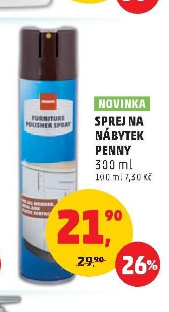 Sprej na nábytek Penny