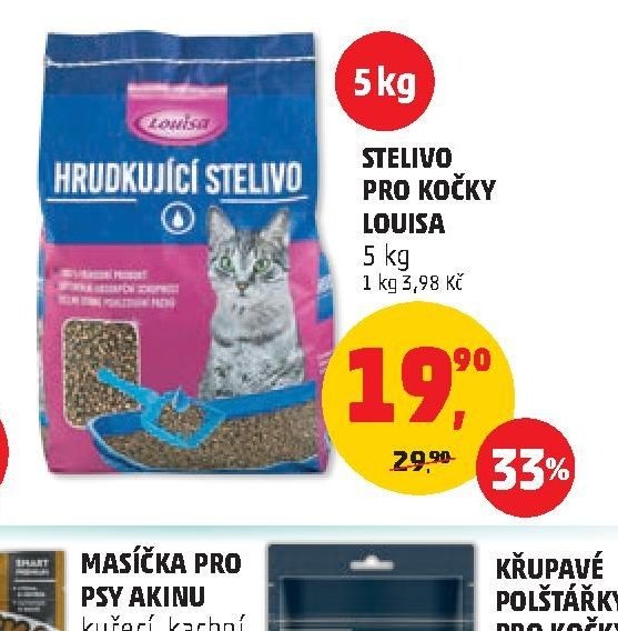 Stelivo pro kočky Louisa