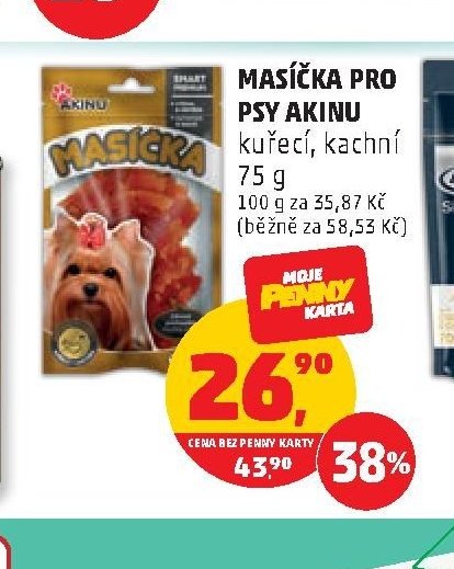 Masíčka pro psy Akinu