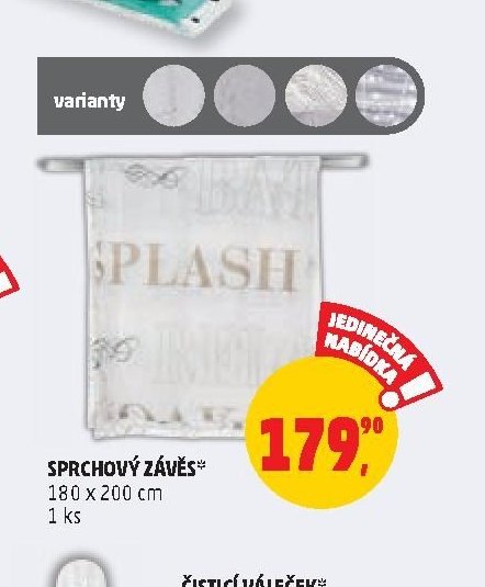 Sprchový závěs