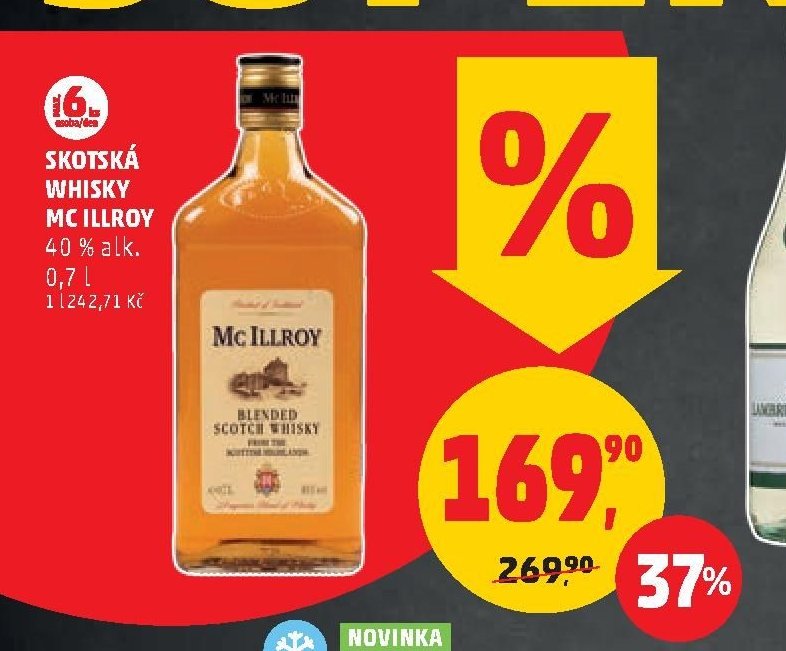 Skotská whisky Mc Illroy