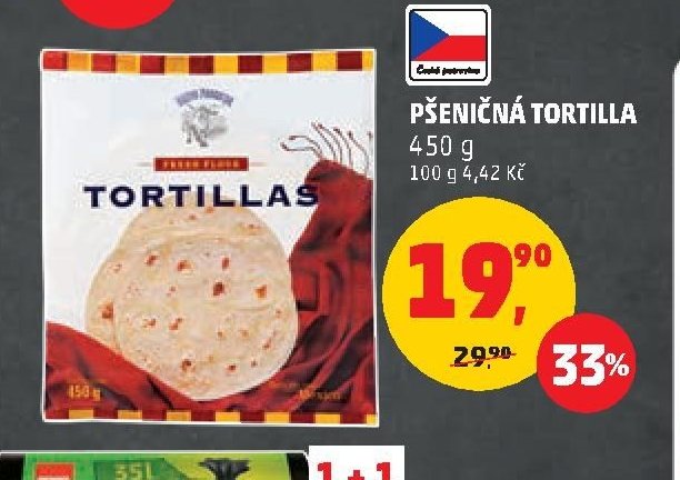 Pšeničná tortilla