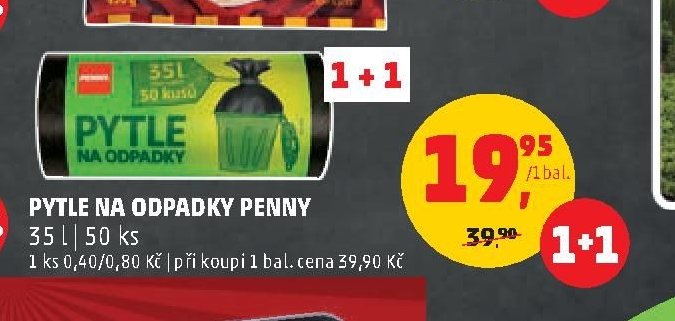 Pytle na odpadky Penny