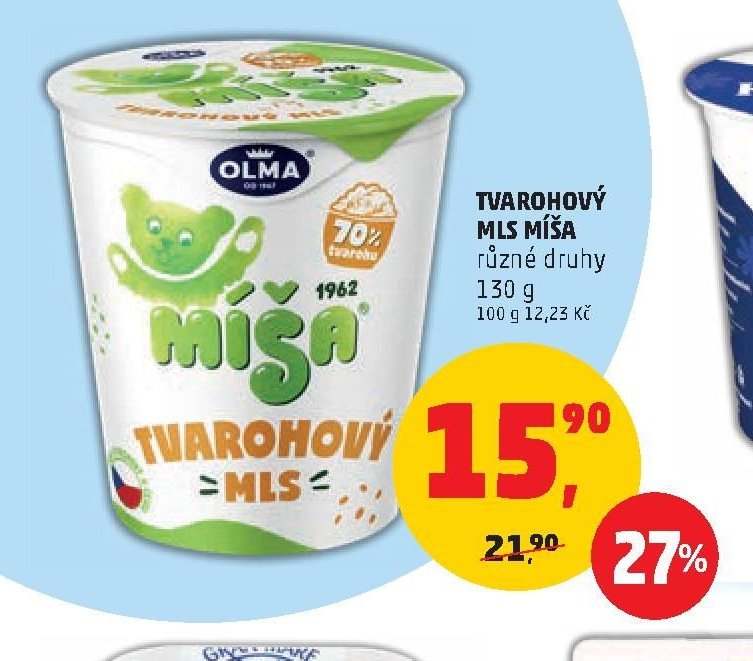 Tvarohový mls Míša
