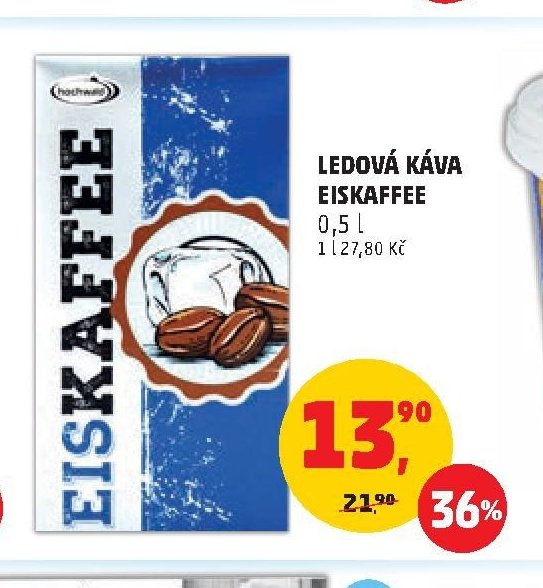 Ledová káva Eiskaffee