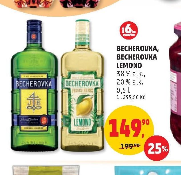 Becherovka, Becherovka Lemond