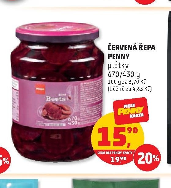 Červená řepa Penny