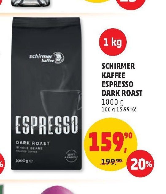 Schirmer kaffee espresso dark roast