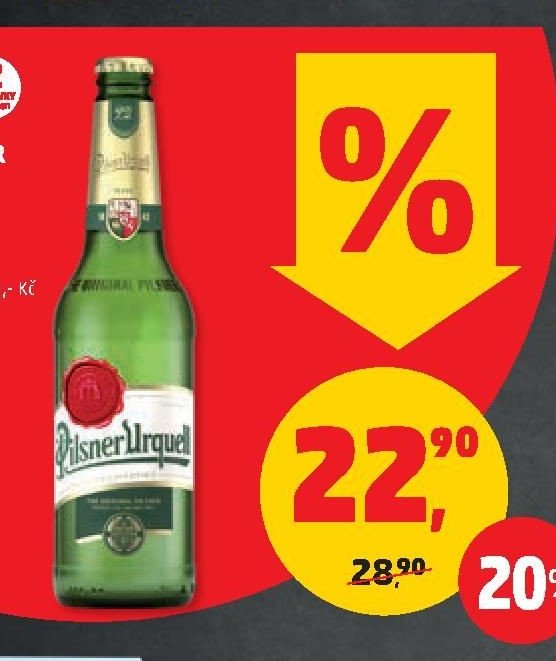PIVO PILSNER URQUELL světlý ležák 0,5 l