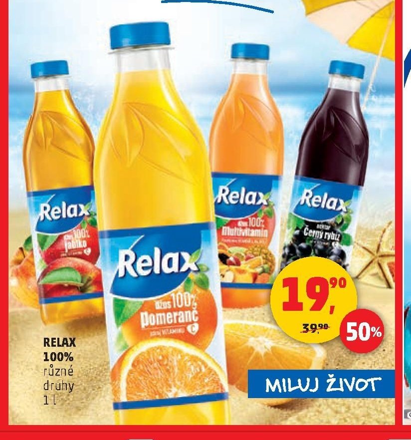 RELAX 100% různé druhy