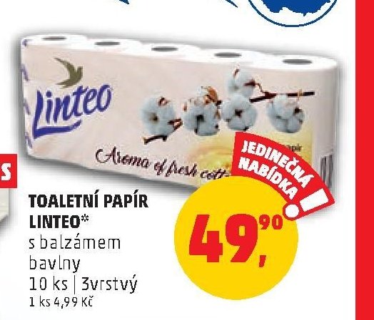 TOALETNÍ PAPÍR LINTEO