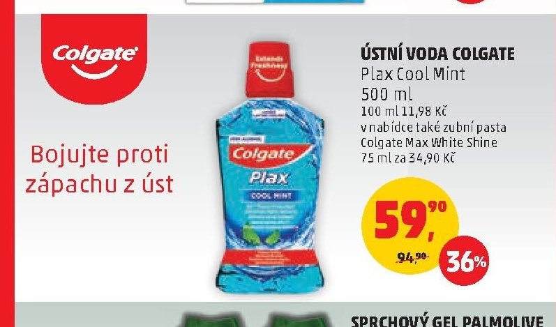 Ústní voda Colgate Plax Cool Mint