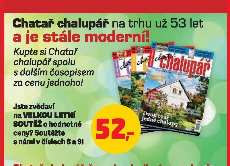 Časopis Chatař chalupář