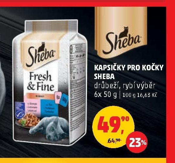 Kapsičky pro kočky Sheba