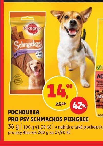 Pochoutka pro psy Schmackos Pedigree