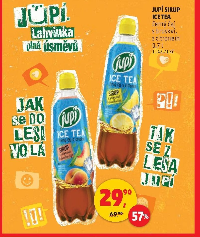 Jupí sirup Ice Tea