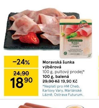 Moravská šunka výběrová