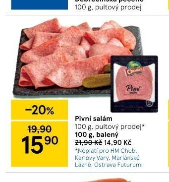 Pivní salám