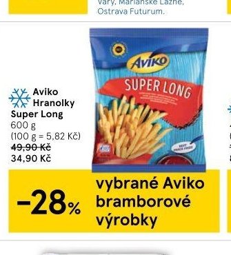 Aviko Hranolky Super Long