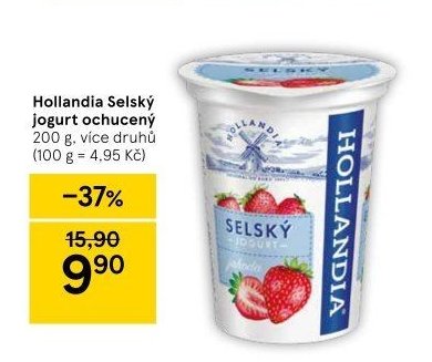 Hollandia Selský jogurt ochucený