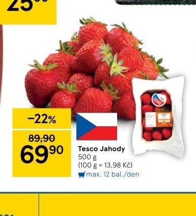 Tesco Jahody