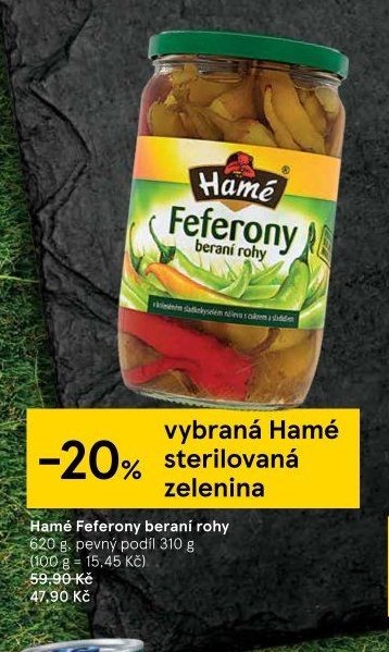 Hamé Feferony beraní rohy