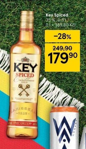 Key Spiced 35 %, 0,5 l