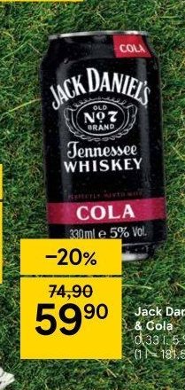 Jack Daniel's & Cola 330 ml