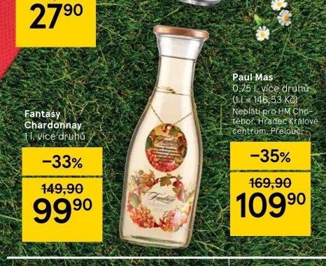 Fantasy Chardonnay 1 l