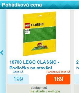 10700 LEGO CLASSIC - Podložka na stavění