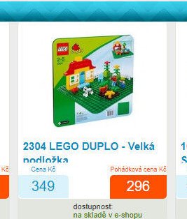 2304 LEGO DUPLO - Velká podložka