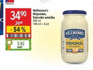 Hellmann's Majonéza, Tatarská omáčka