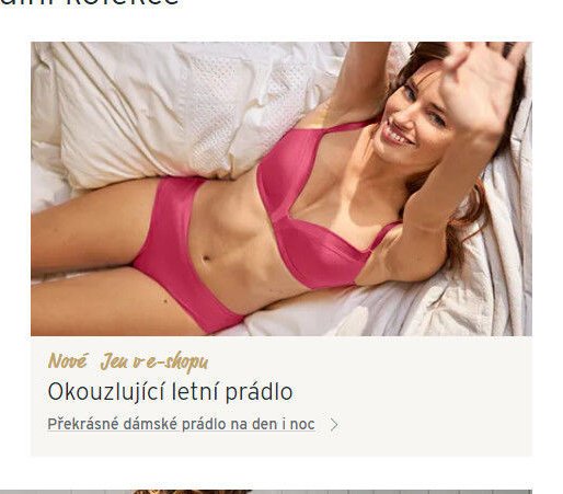 Okouzlující letní prádlo: Překrásné dámské prádlo na den i noc
