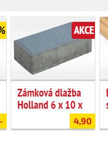 Zámková dlažba Holland 6 x 10 x - UNI HOBBY akcniletaky.com