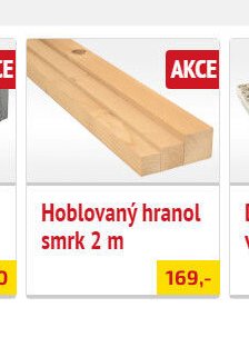 Hoblovaný hranol smrk 2 m - UNI HOBBY akcniletaky.com