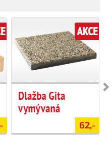 Dlažba Gita vymývaná - UNI HOBBY akcniletaky.com