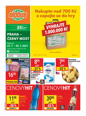 akční leták Globus 22.7.2021-28.7.2021