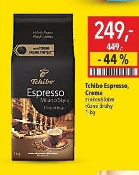 Tchibo Espresso, Crema zrnková káva
