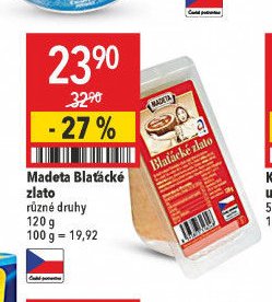 Madeta Blaťácké zlato