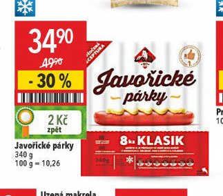 Javořické párky