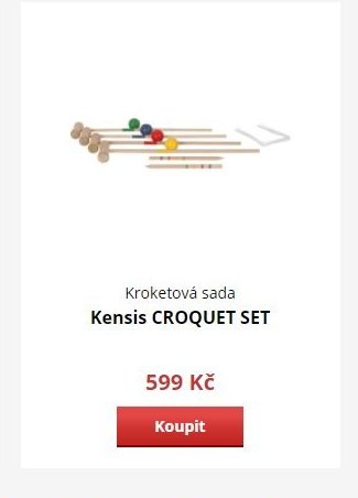 Kroketová sada Kensis CROQUET SET