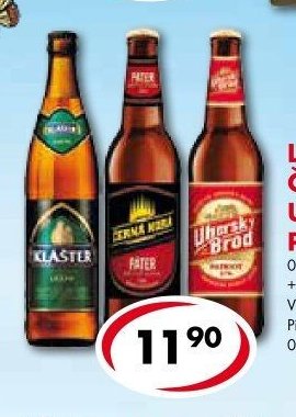 Ležák Klášter, Černá Hora Páter, Uherský Brod Patriot
