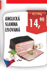 Anglická slanina lisovaná