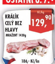 Králík mražený