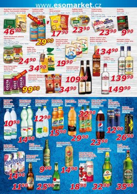 akční leták ESO MARKET 28.7.2021-8.8.2021