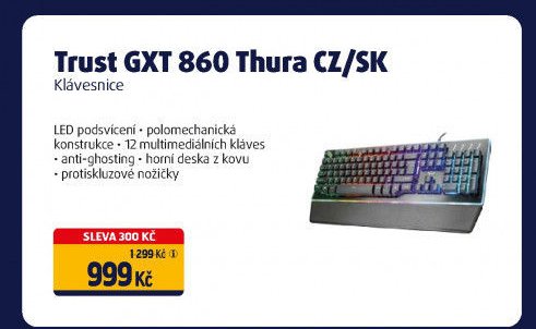 Trust GXT 860 Thura CZ/SK