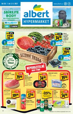akční leták Albert 28.7.2021-3.8.2021